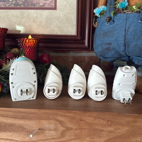 Glade Plug in Fan Double Lasting Impressions Scented Oil Warmers Bundle of 5 - Picture 4 of 8